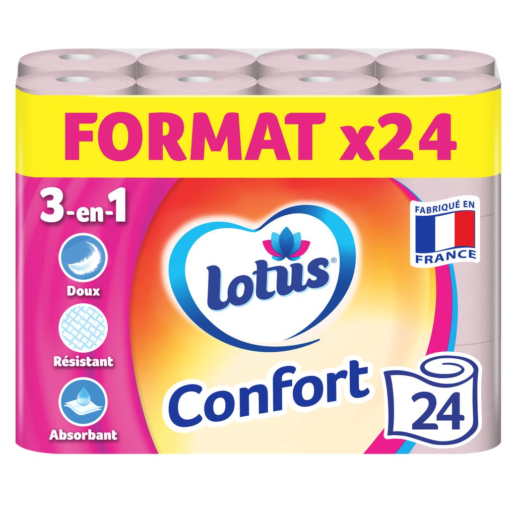 Lotus Confort - Papier Toilette